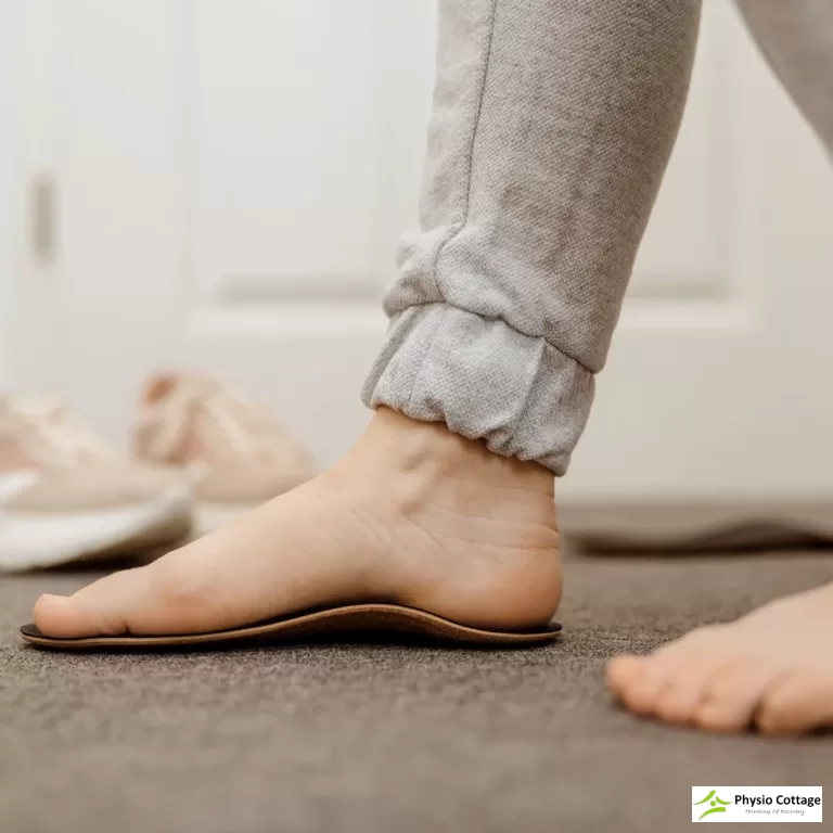 Custom orthotics fitted at Physio Cottage in Scarborough