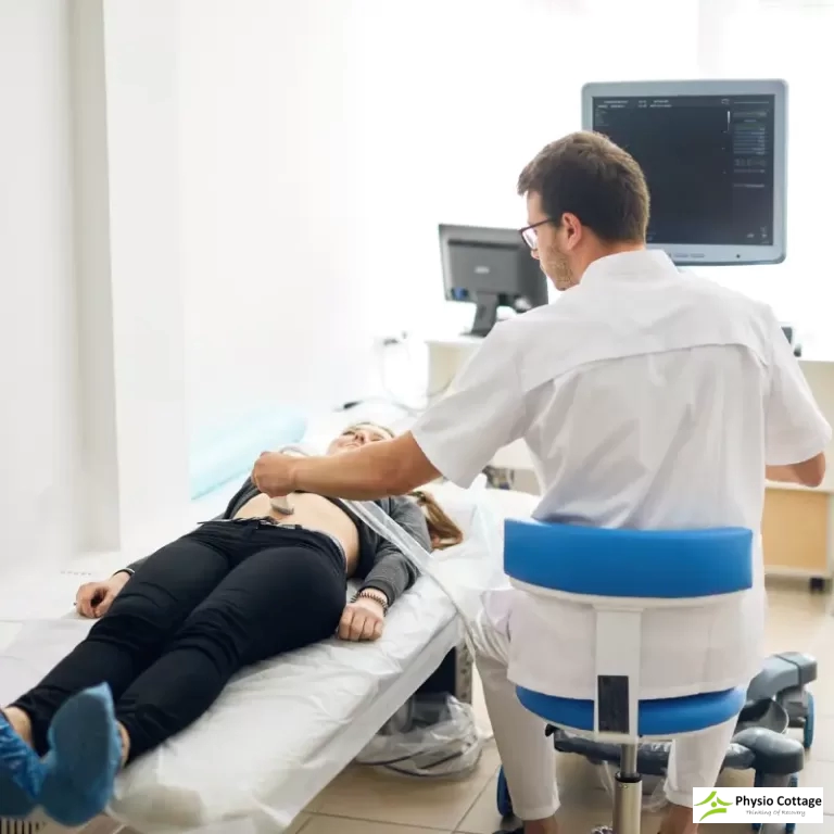 Spinal decompression therapy table at Physio Cottage in Scarborough