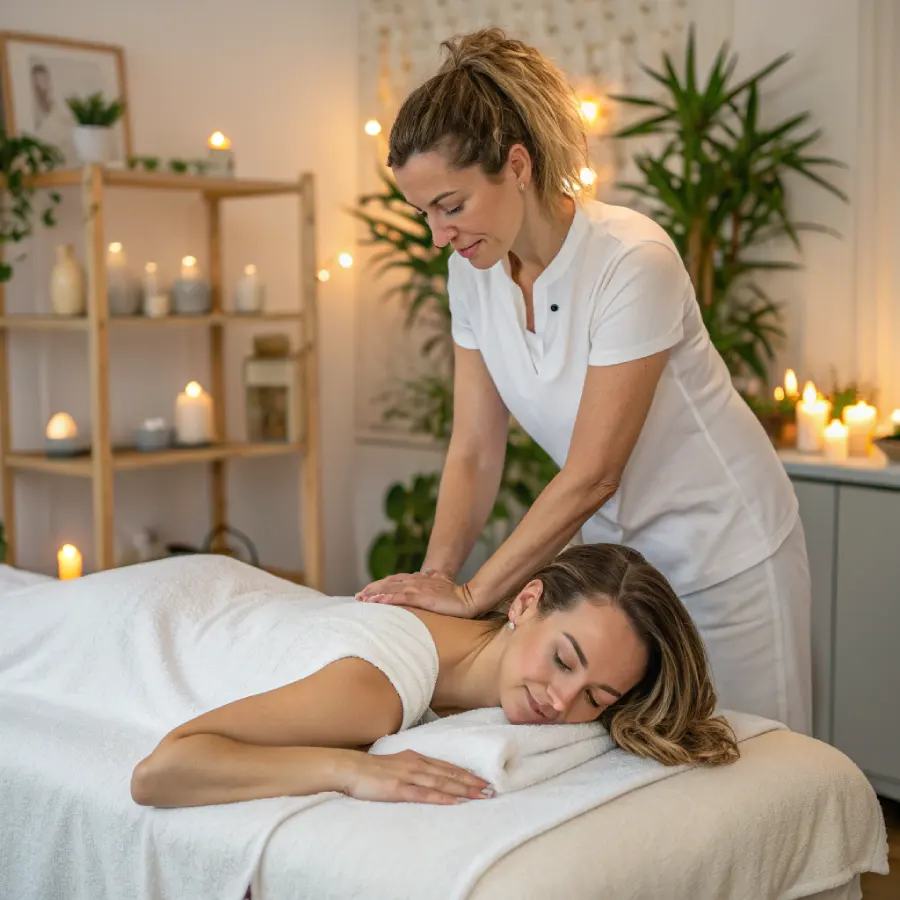 How do I book a massage therapy session in Scarborough