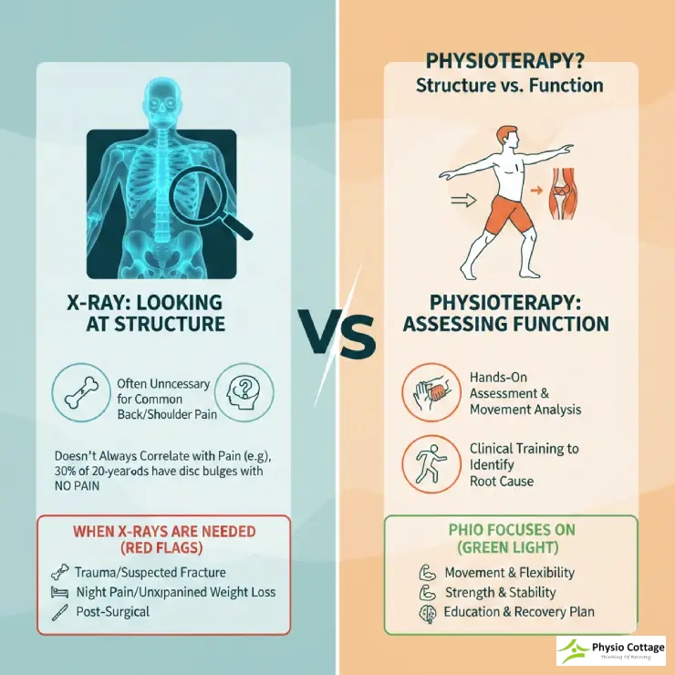 Infographic Do I Need X-Rays Before Physiotherapy